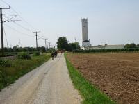 Wanderroute entlang der Ostbahn nach Petronell-Carnuntum 