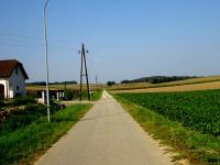  Blick auf die Wanderstrecke bei Adletzberg 