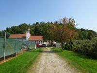 Wanderroute entlang des Schlossteichs zum FF-Haus Sitzenberg 