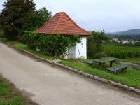 Blick zur Hiatahtte Zeiselberg - (Weingartenhter-Htte) 