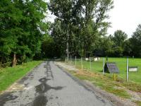 Blick auf die Wanderstrecke beim Gelnde der Hundeschule Krems - Langenlois 