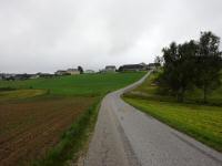 Blick auf die Wanderstrecke nach Gropertenschlag