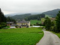  Blick auf die Wanderstrecke bei Klein Siegharts 