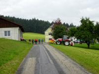  Blick auf die Wanderstrecke beim Fahrthof 