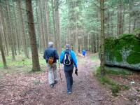  Blick auf die Wanderstrecke 