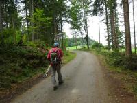  Blick auf die Wanderstrecke 