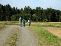  Blick auf die Wanderstrecke 