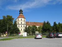  Blick zum Renaissanceschloss Schwarzenau 