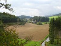  Fernblick zurck zur Wiesmhle 