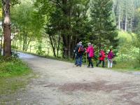 Blick auf die Wanderstrecke entlang des "Kleinen Kamp" in der Schtt