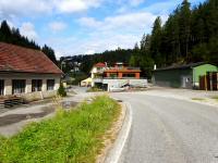 Blick auf die Wanderstrecke beim Betonwerk Jungwirth in Hammer