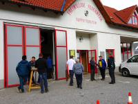  Blick zum FF-Haus Rappottenstein - Start-/Zielraum 