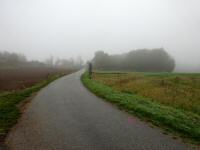 Wanderroute ber die Kichenheidestrae in Burgschleinitz 