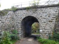 Blick zur Steinwegbrcke der Franz-Josefs-Bahn 