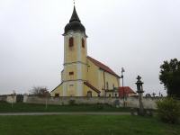 Blick zur kath. Pfarrkirche zur heiligen Maria Magdalena in Unterdrnbach 