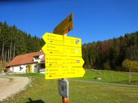  Wegweiser beim Gehft Eisenwerk 