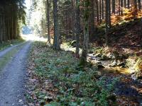 Wanderroute entlang des Einsiedelbachs nach Karlstift 