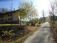 Blick auf die Wanderstrecke beim ehemaligen Forsthaus in Karlstift 