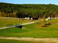 Blick auf die Wanderstrecke zur K+L in Reichenau am Freiwald 