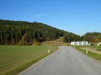 Blick auf die Wanderstrecke in Reichenau am Freiwald 