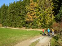  Blick auf die Wanderstrecke 