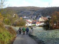  Wanderroute bergab nach Langenlois 