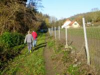 Wanderroute entlang des Loisbachs bei der Neumhle