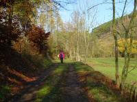  Blick auf die Wanderstrecke 