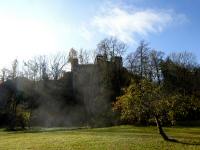  Blick zur Burgruine Kronsegg 