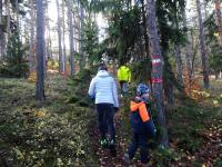  Wanderroute auf dem 06 nach Mittelberg 