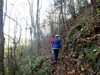  Blick auf die Wanderstrecke 