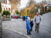 Blick auf die Wanderstrecke bei der Gartenbaufachschule 