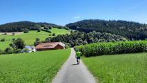  Blick auf die Wanderstrecke 