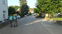  Wanderroute auf der Ahrenberger Ortsstrae 