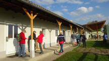  Blick zum Start-/Zielraum - Sportanlage Spillern 