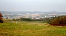  schner Fernblick nach Tresdorf und Harmannsdorf 