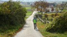  Blick auf die Wanderstrecke nach Stetten 