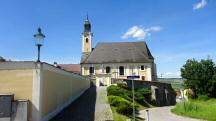 nochmals ein Blick zur Kath. Pfarrkirche Ollersbach Mari Himmelfahrt 