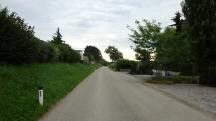 Wanderroute auf der Dorfstrae (L2016) in Weienkirchen an der Perschling