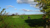  Blick auf das Gelnde des Golfplatzes Lengenfeld 