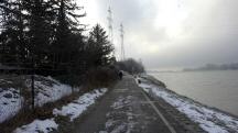  Wanderroute auf dem Treppelweg 