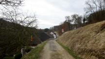  Blick auf die Wanderstrecke bei Nasting 