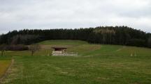 Blick zum Aussichtsplatz der Landjugend - Nhe Spielerkreuz 