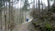  Blick auf die Wanderstrecke 