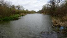  Blick auf das Gewsser Krumpenwasser flussaufwrts 