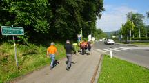 Blick auf die Wanderstrecke bei der Donaudorfstrae - Erlauftalstrae 