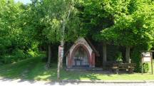  Blick zur schnen Hubertuskapelle 