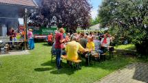  Wanderer im Zielraum 