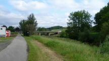  Blick auf die Wanderstrecke entlang des Michelbachs 
