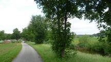  Blick auf die Wanderstrecke entlang des Michelbachs 